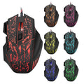 colorful luminous gaming mouse