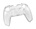 PS5 Gaming Controller Crystal Case PC Transparent Split Controller Protective Case PS5 Controller Protective Crystal Hard Case
