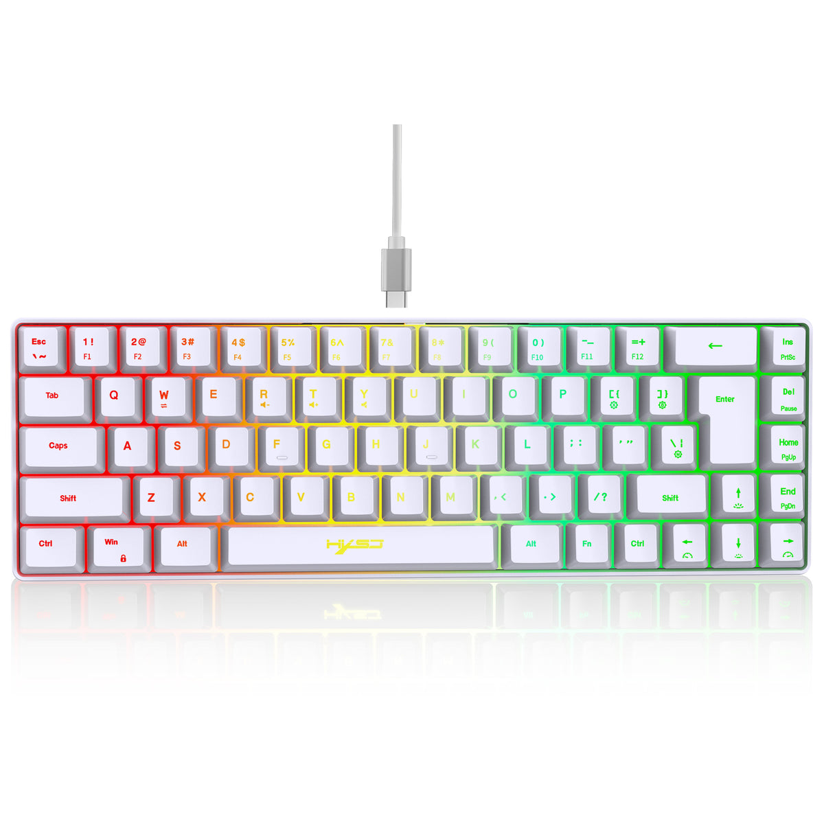 mini RGB mechanical gaming keyboard