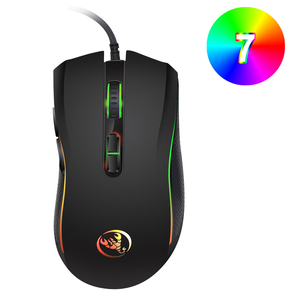 RGB gaming keyboard and mouse set