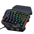 RGB one handed gaming keyboard PS3 PS4